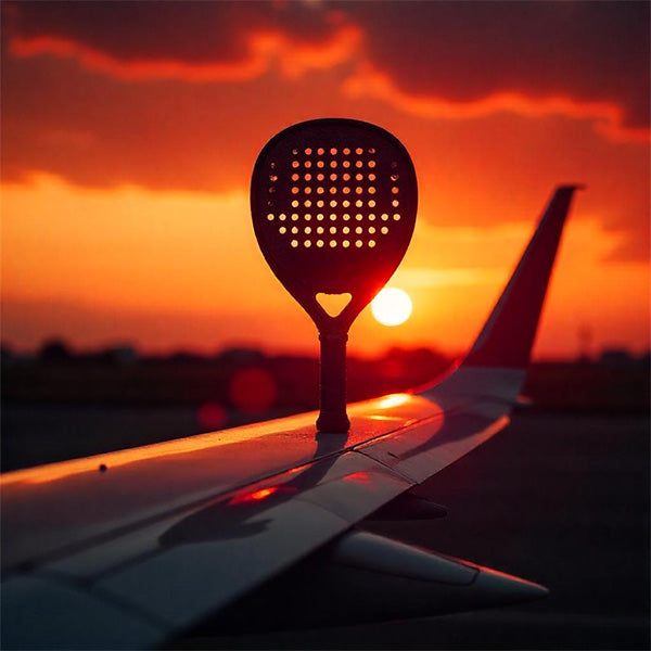 What do a padel racket and an airplane wing have in common? More than you might think!