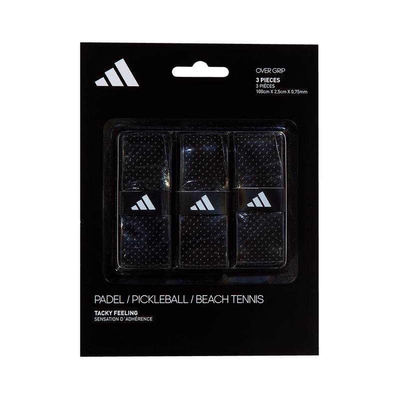 Load image into Gallery viewer, adidas Padel Overgrip 3-Pack - Black
