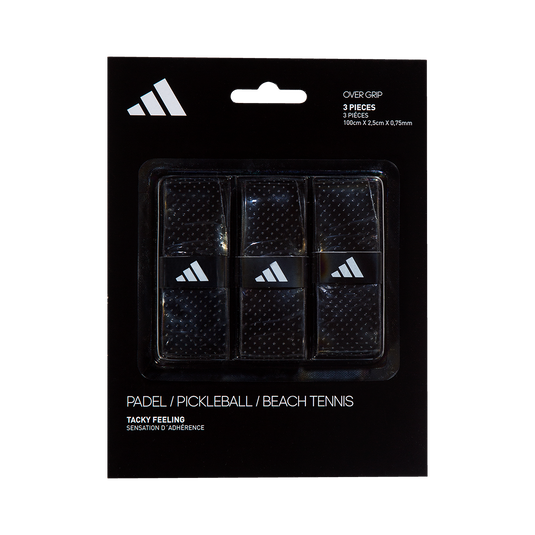 adidas Padel Overgrip 3-Pack - Black