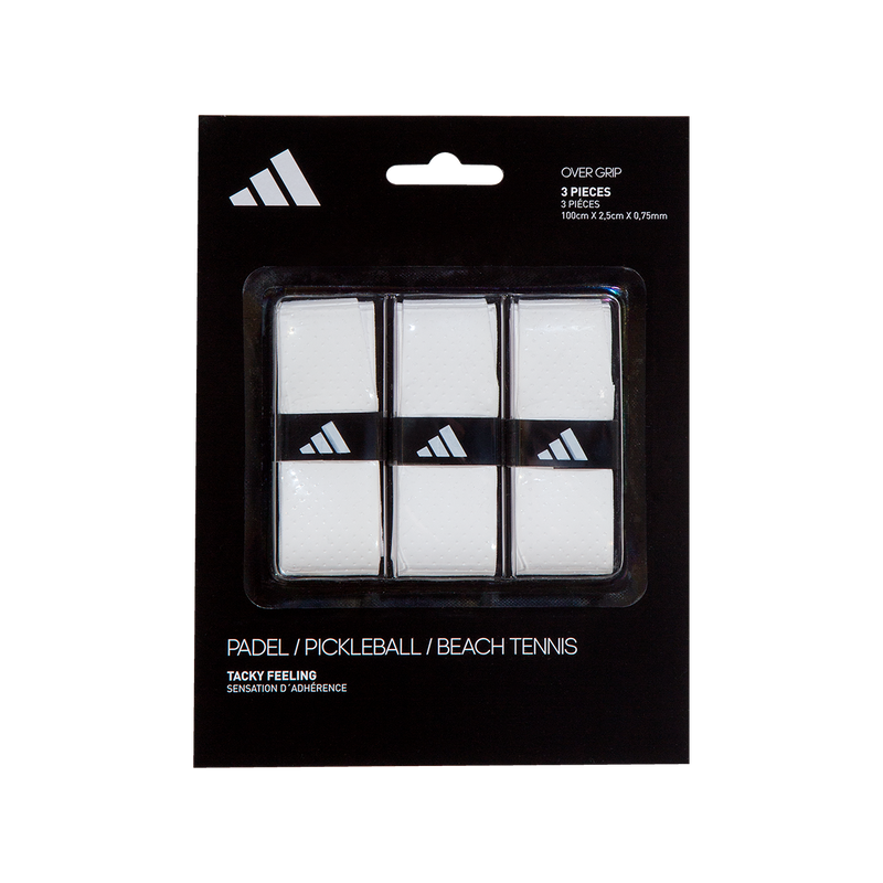 Load image into Gallery viewer, adidas Padel Overgrip 3-Pack - White
