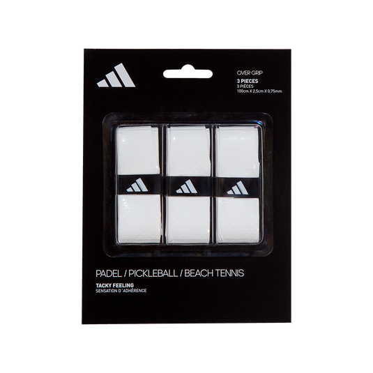 adidas Padel Overgrip 3-Pack - White