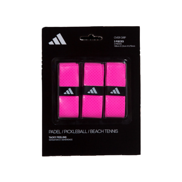 Load image into Gallery viewer, Adidas Set of padel overgrips 3 units pink - TheDistrictPadelClub
