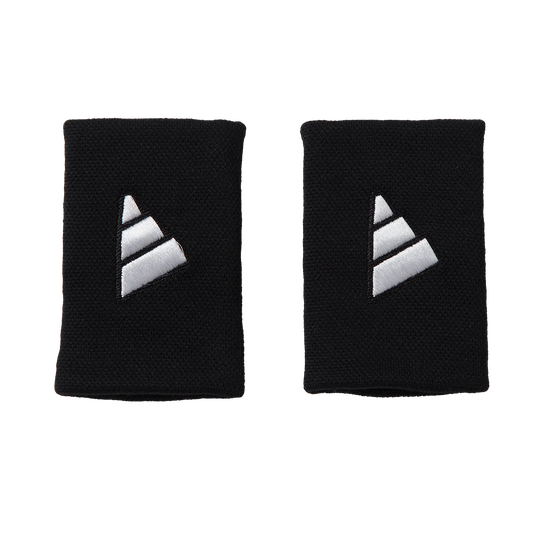 adidas Wristband L x2 - Black/White