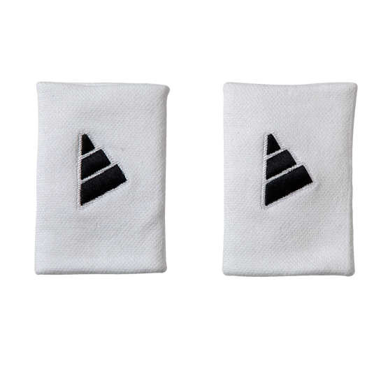 adidas Wristband L x2 - White/Black