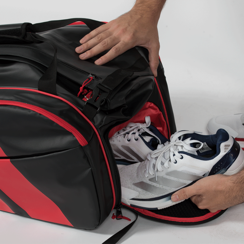 Load image into Gallery viewer, adidas Multigame Red Racquet Bag - Ale Galán 2026
