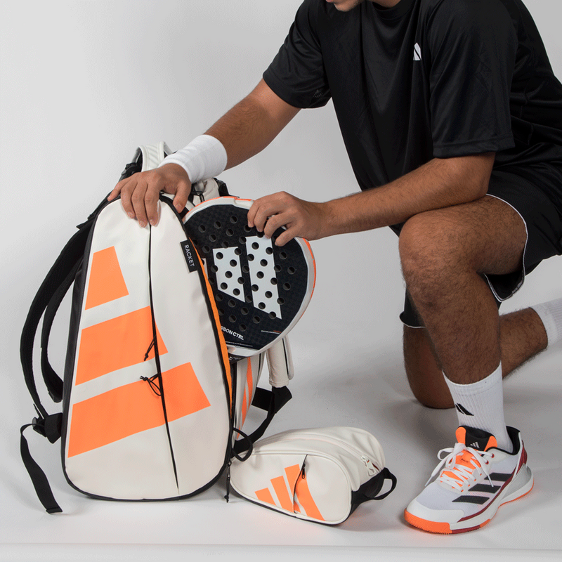 Load image into Gallery viewer, adidas Multigame White Racquet Bag 2026

