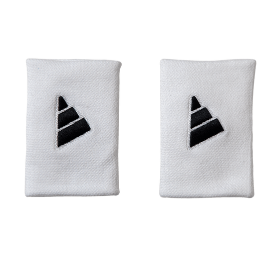 Adidas Wristband Small White/Black for Padel & Pickleball