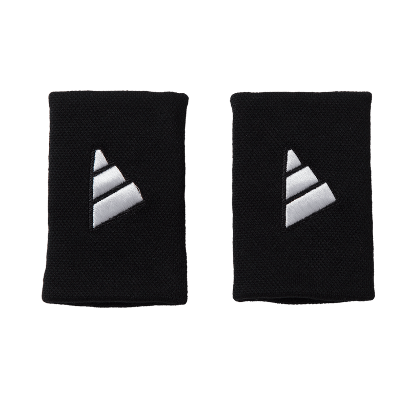 Load image into Gallery viewer, Adidas Wristband Small Black/White for Padel &amp; Pickleball
