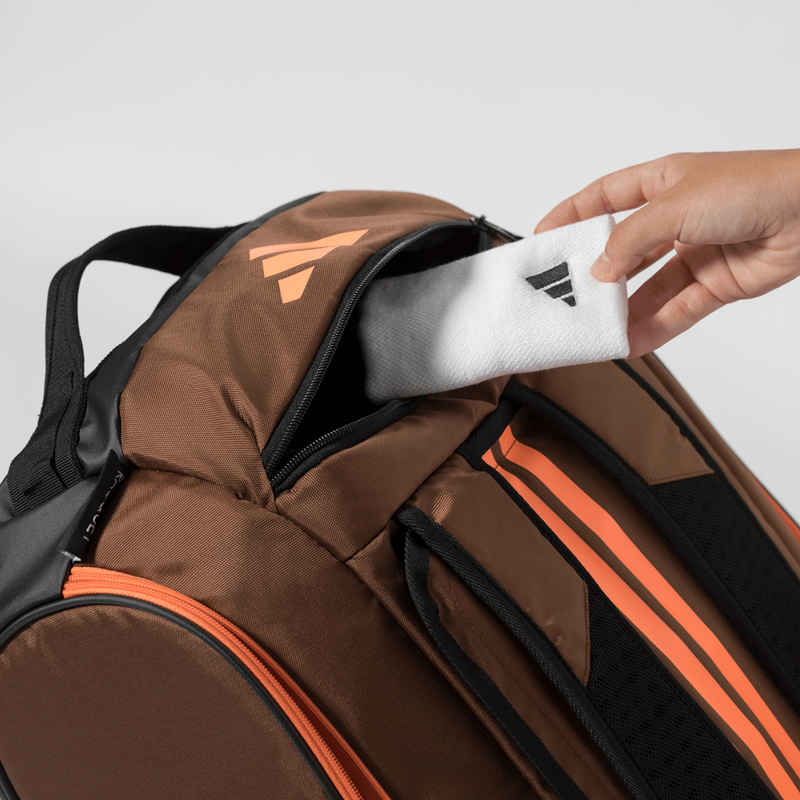 Load image into Gallery viewer, adidas Pro Tour Bronze Racquet Bag 2026
