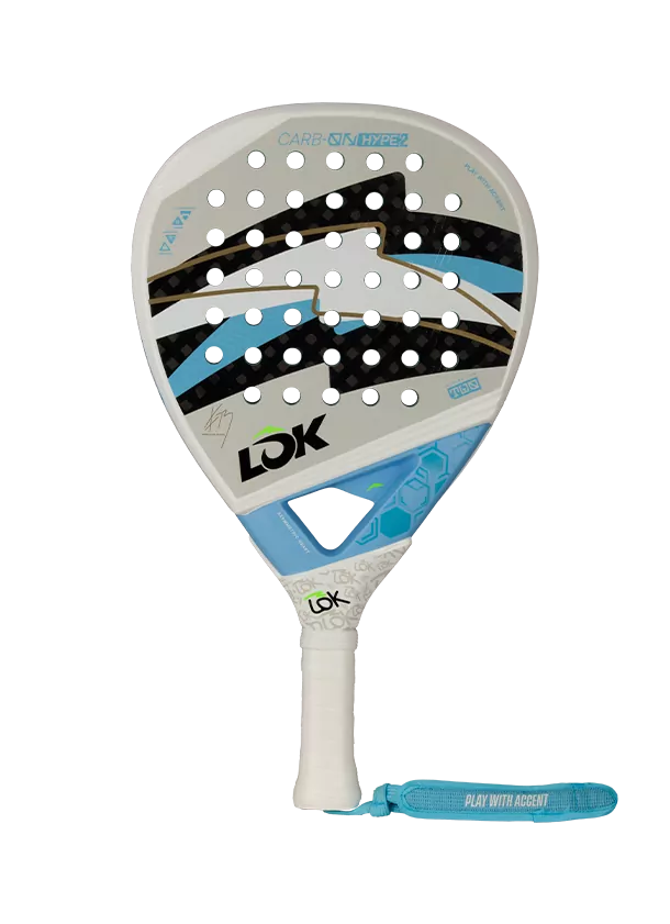 Load image into Gallery viewer, LÕK Carbon On Hype 2 Franco Dal Bianco Padel Racket
