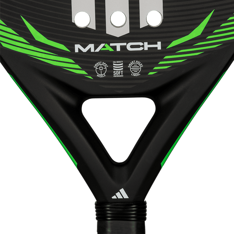 Load image into Gallery viewer, Adidas Match Black Lime 2026 Padel Racket
