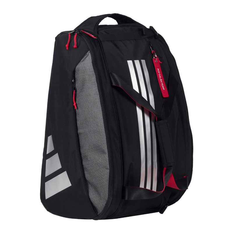 Load image into Gallery viewer, Racket Bag Multigame Black/Red 3.4- Ale Galán
